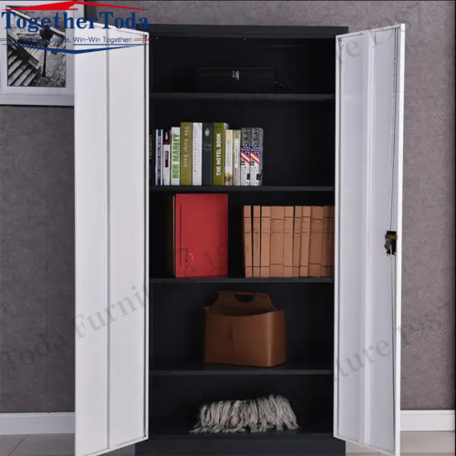 Open door metal lockers Office file cabinets