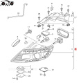 Xenon Scheinwerfer für Audi Q7 2010-2015
