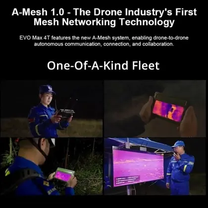 Autel Robotics EVO Max 4T IP43 Rating Waterproof Mapping Thermal Camera Drone Autel EVO Max 4T Anti Interference Dron quadcopter