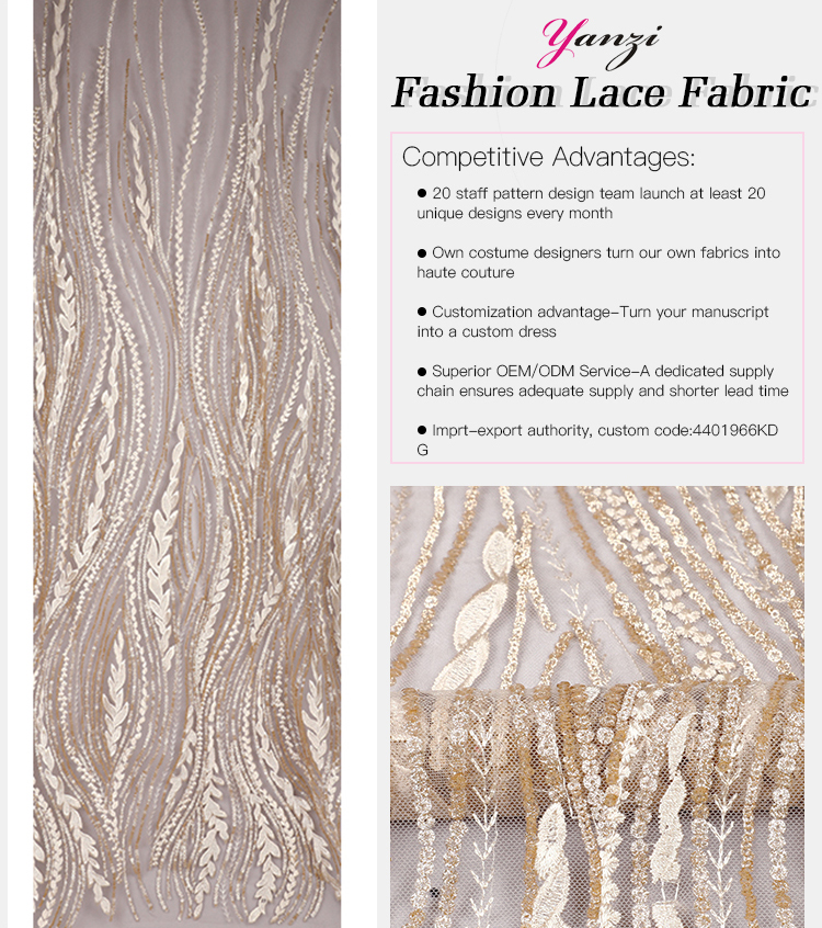 Light Color Lace Fabric