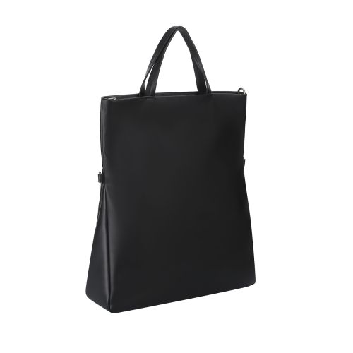 Trendy Genuine Leather Underarm Tote Bag