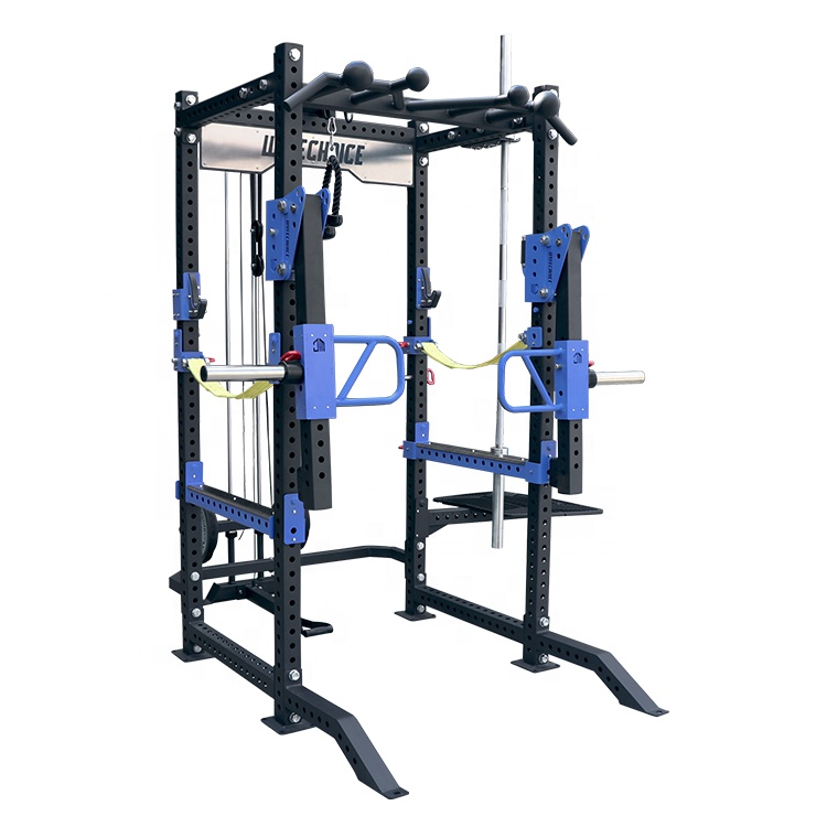 Máquina de cajas de sentadillas de potencia de gimnasio multi funcional