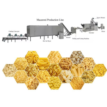Commercial Macaroni Pasta Making Machine met overzeese after -sales service - Italiaanse pasta -productielijn