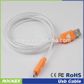 High speed LED Micro USB Charging & Data Sync Cable for Samsung