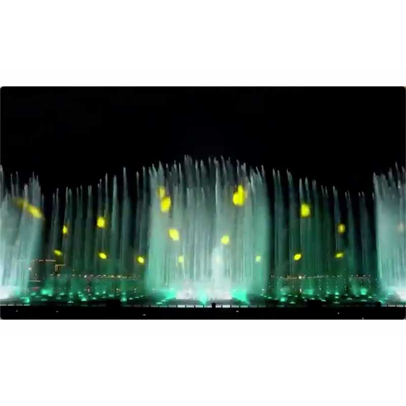 Very Large Musical Lake Fountain