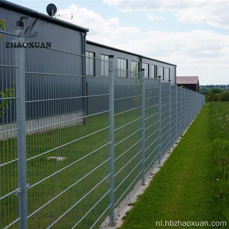 2,5 m hoogte tuin dubbele draad hek