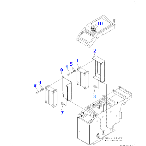Wheel loader WA500-3 Electrical wiring 426-S33-2161