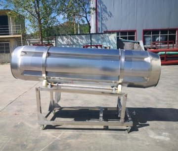 Fully Automatic Electric Stainless Steel Snack Flavor Mixer Machine