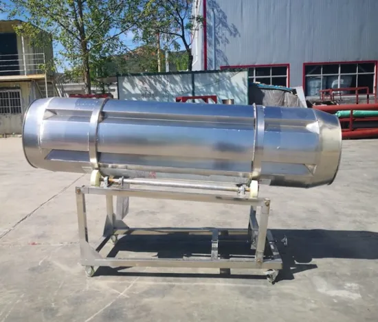 Fully Automatic Electric Stainless Steel Snack Flavor Mixer Machine