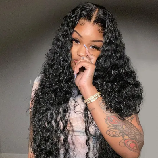 Cheap lace wigs 100% virgin indian human, 150% Density cheap curly frontal wigs, natural hairline 13x4 human lace wig curly