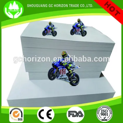 100% wood pulp coated art paper glossy