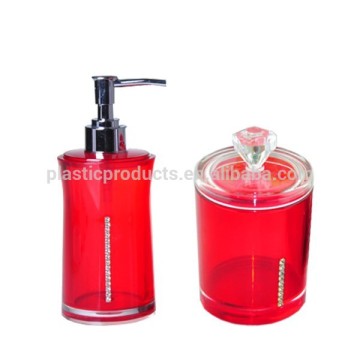 Promotional red ecofriendly toothpick containers with lid