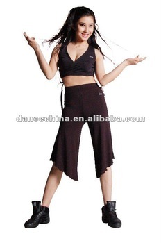 08WD3101 women fashion modern dance pants, dance shorts, fashion dance capri pants