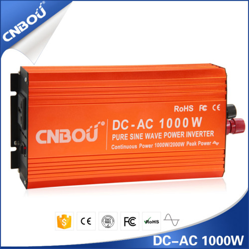 Off grid 1000w 24v 120v inverter with usb