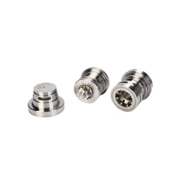 CNC lathe machining of precision non-standard round parts with circular core