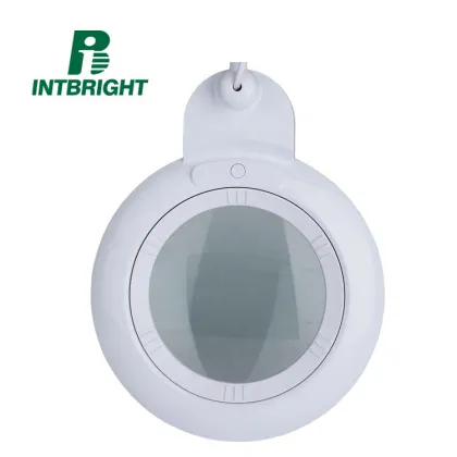 Clamp-on Magnifier Beauty Salon Illumination Magnifying Glass with Light