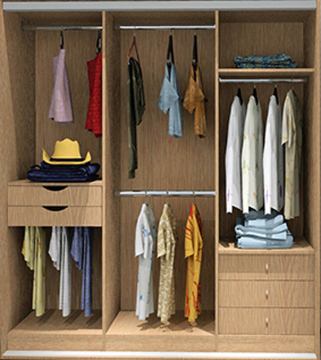 Br-20-C Modular Wardrobe/Closet/Bedroom Furniture