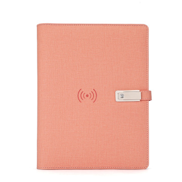 Travel-Friendly 8000mAh Power Bank for Notebooks: Wireless Charging, Portable Design, and USB Flash Drive Included