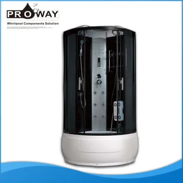 900*900*H2200mm 5mm Glass Deluxe Sector Hydromassage Bathroom Shower Cabinet