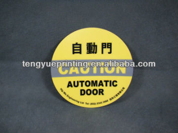 pvc vinyl adhesive sticker