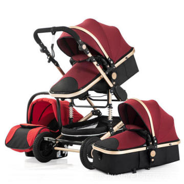 Luxury High Quality Baby Strollers with Sleeping Bag for High Landscape Classic Design