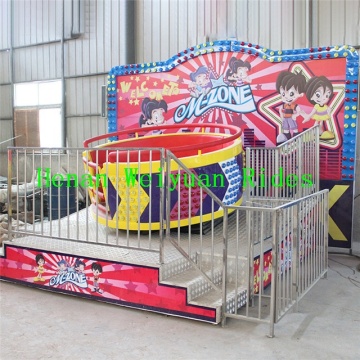Durable Fiberglass and Steel Mini Tagada Indoor Entertainment Rides for Sale