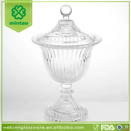 Bohemia Crystal Vase. Gift Choice Crystal Candy Jar