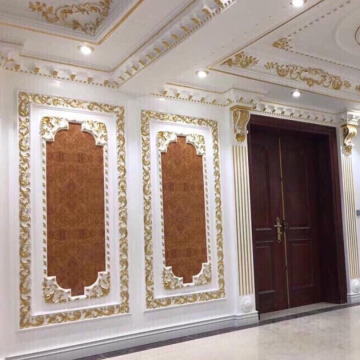 Golden Door Trim Mouldings for Villa Decoration