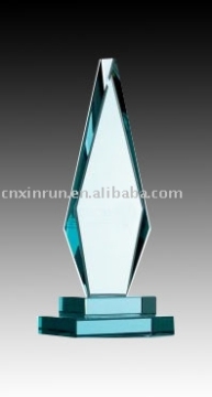 FJ12 glass trophy