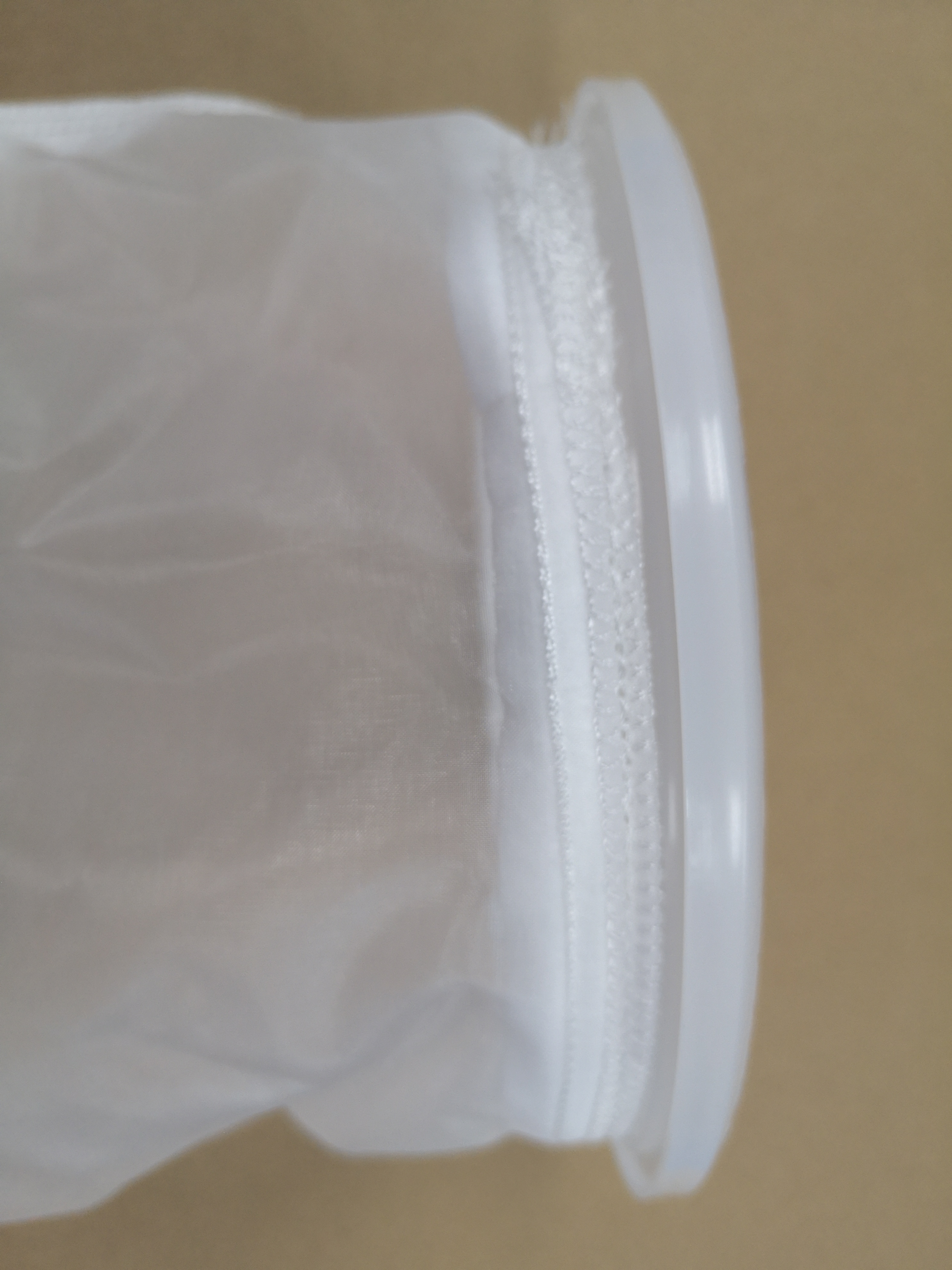 Plastic Ring Nylon Mesh Filter Socks