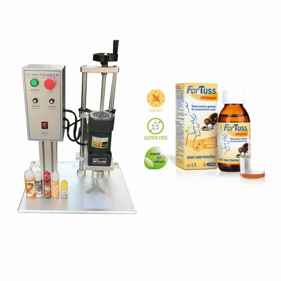 Semi-Auto Cosmetic Plastic Bottle Capper Pump Screw Capping Machine for Shampoo & Shower Gel