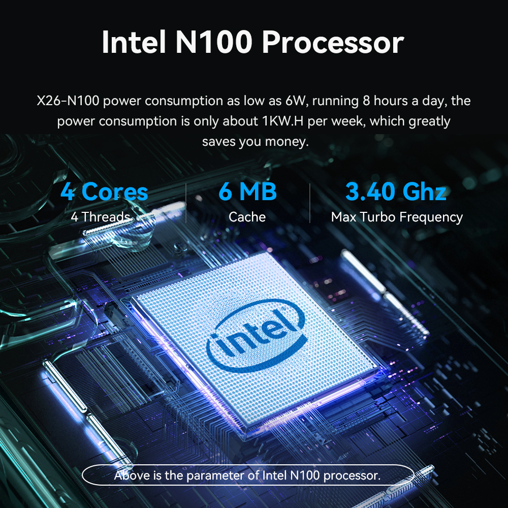x26ul N100 Single LAN Home PC