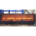 72 Inches Wall Mounted Decor Flame Electric Fireplace