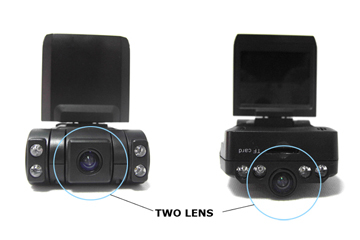 Dual Camera Car Blackbox (X1000)