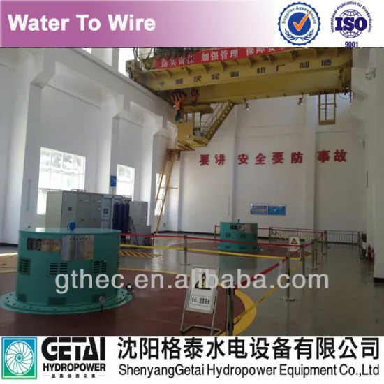 Pelton turbine runner for hydroelectric water turbine generator & governer manufacturer made in china from shenyang getai
