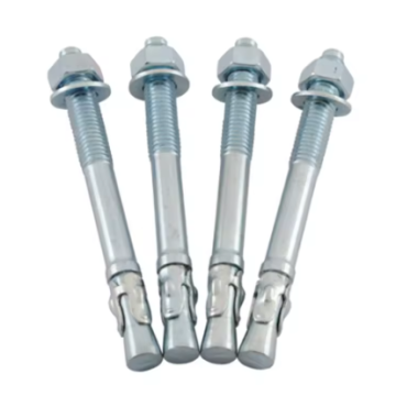 Segurança da âncora em cunha através da construção de parafusos para concreto