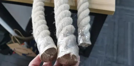 twisted jute marine rope navigation and construction
