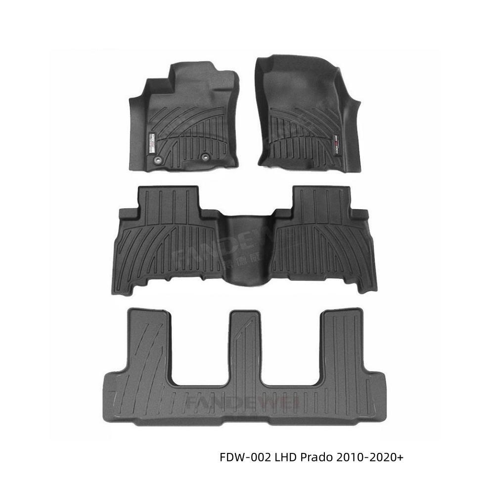 scatchproof wear-resistance car mats for LC150
