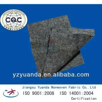 Automobile headliner shadow black nonwoven fabric