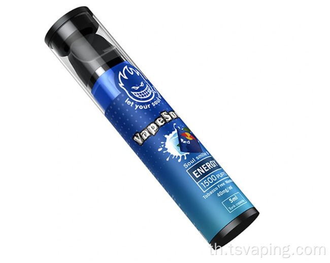 Vapeal Vapesoul 1500 พัฟ 5 มล. vape disposer