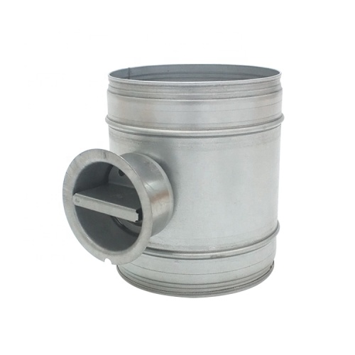 galvanized steel round volume blade balancing shut units