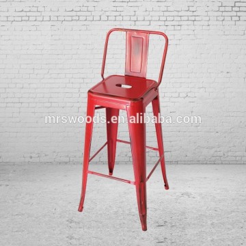 vintage high chair industrial bar chair