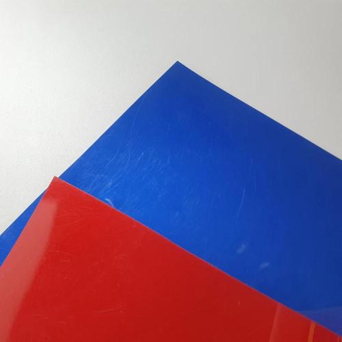 Color aluminum coated PC film