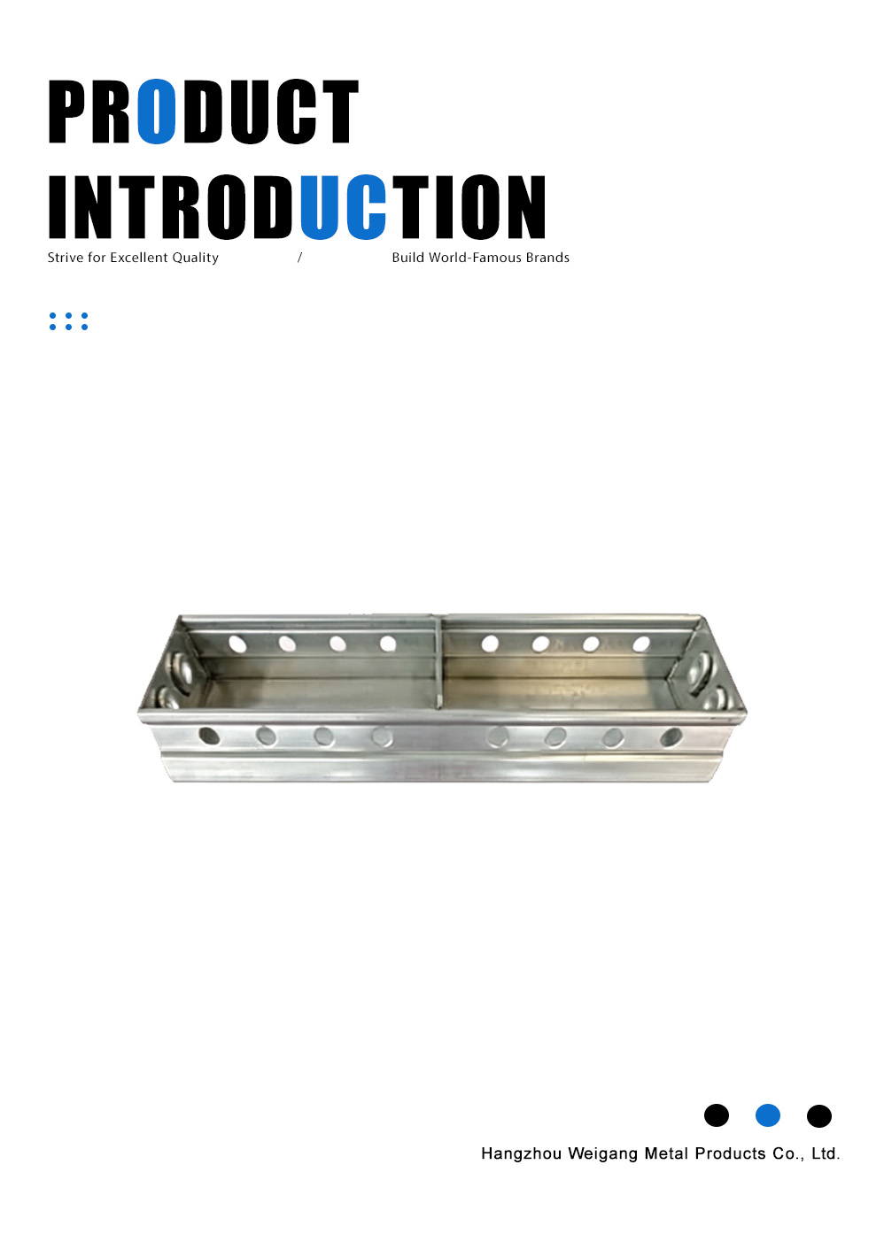 Internally Inclined Detachable Flat Plate (150 VP 500)