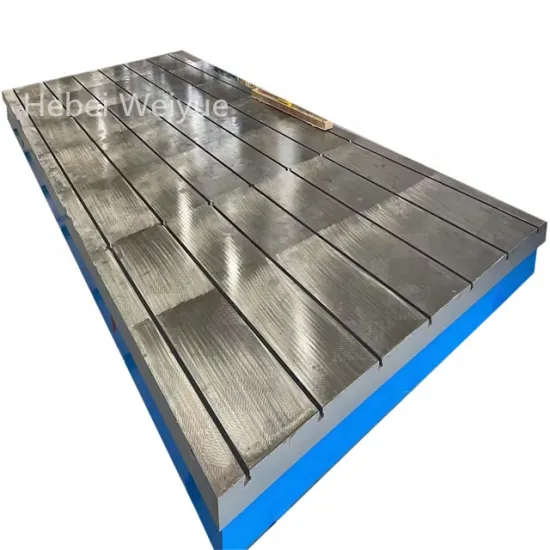 Cast Iron Platform Testing Base Plate: Specifications and Surface Quality