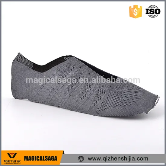 Easy clean wholesale comfortable breathable knitting ladies shoe vamp
