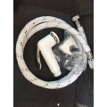 Brass Bidet Shower White Unique Shape Shattaf