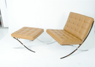 Italian Designed Barcelona Brown Chair
