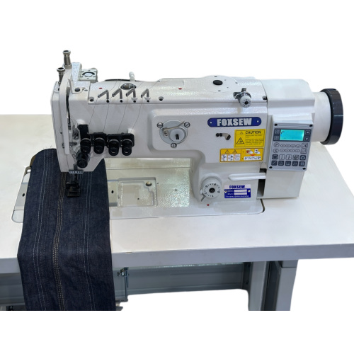 Mesin Jahit Lockstitch 4 Jarum Tugas Berat dengan Penarik