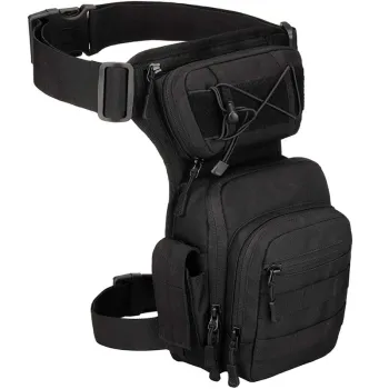 MESOROCK High Density 1680D Nylon Motorcycle Waist Leg Bag